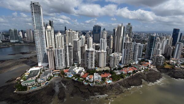 Vista aérea da Cidade do Panamá em 23 de março de 2015 - Sputnik Brasil