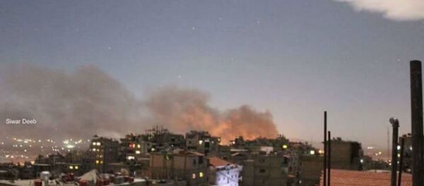 Damascus explosion - Sputnik Brasil