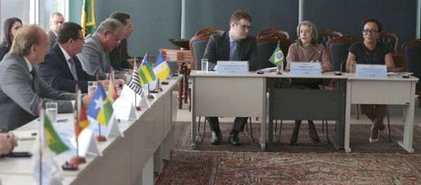 A presidente do STF, Cármen Lúcia, se reúne com presidentes de 27 tribunais de Justiça do país, no supremo - Sputnik Brasil