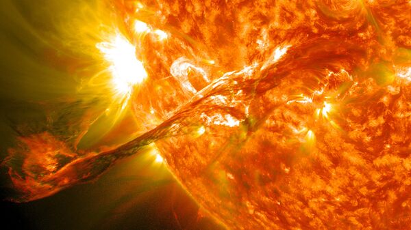 Magnificent CME Erupts on the Sun - Sputnik Brasil