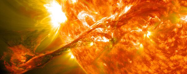 Magnificent CME Erupts on the Sun - Sputnik Brasil