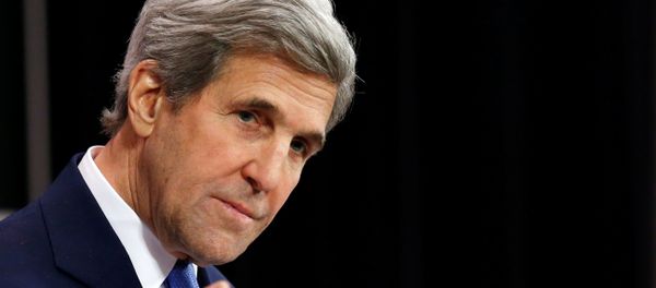 US Secretary of State John Kerry addresses a news conference during a NATO foreign ministers meeting at the Alliance headquarters in Brussels, Belgium, December 6, 2016. - Sputnik Brasil