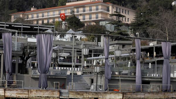 A picture shows the Reina nightclub by the Bosphorus, which was attacked by a gunman, in Istanbul, Turkey, January 1, 2017. - Sputnik Brasil