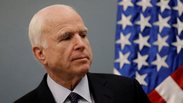 Senador republicano John McCain - Sputnik Brasil