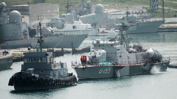 Navios da Marinha da Ucrânia - Sputnik Brasil