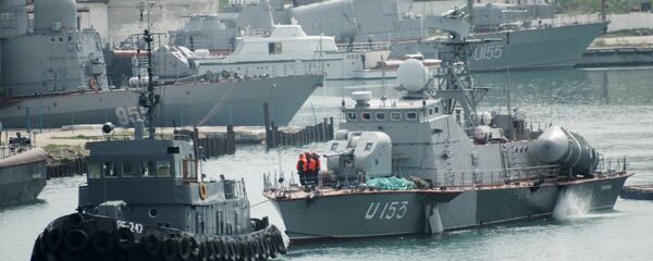 Barco de mísseis Priluki da Marinha da Ucrânia - Sputnik Brasil