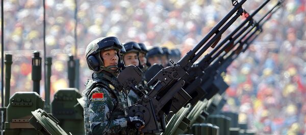 Soldados do Exército da Libertação Popular da China - Sputnik Brasil