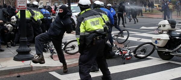 Protestos em Washington Protestos em Washington - Sputnik Brasil