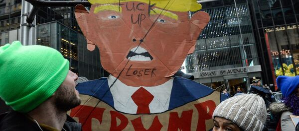 Protestos em Nova Iorque - Sputnik Brasil