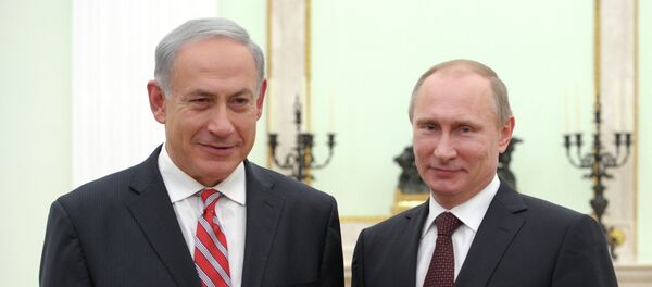 Vladimir Putin, presidente da Rússia, se encontra com Benjamin Netanyahu, primeiro-ministro de Israel Vladimir Putin, presidente da Rússia, se encontra com Benjamin Netanyahu, primeiro-ministro de Israel - Sputnik Brasil