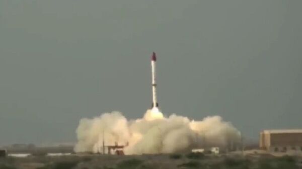 Vídeo do teste do míssil paquistanês Ababeel - Sputnik Brasil