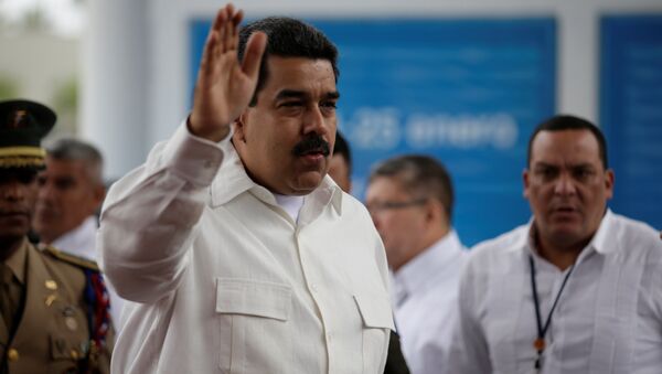 Presidente venezuelano, Nicolás Maduro, discursa na cúpula da CELAC, em 25 de janeiro de 2017 - Sputnik Brasil