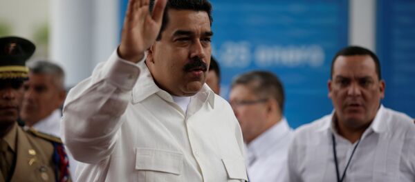 Presidente venezuelano, Nicolás Maduro, discursa na cúpula da CELAC, em 25 de janeiro de 2017 - Sputnik Brasil