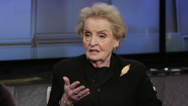 A ex-secretária de Estado norte-americana, Madeleine Albright - Sputnik Brasil