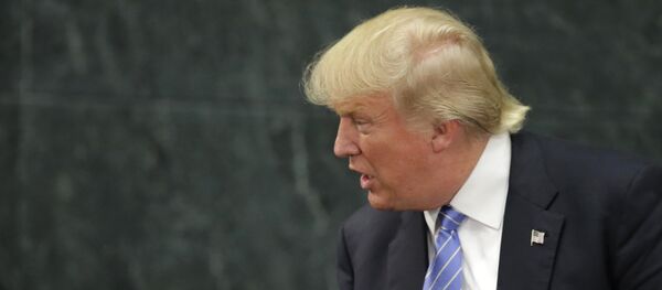 Trump e Peña Nieto - Sputnik Brasil