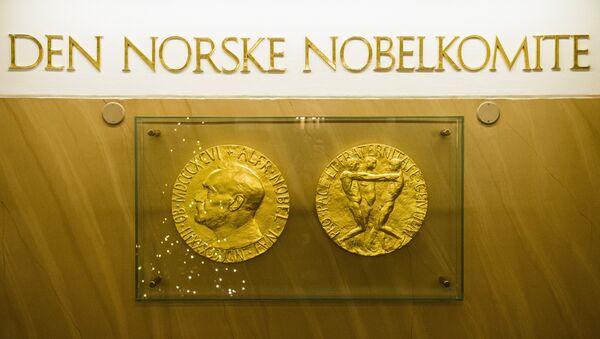 Medalha do Prêmio Nobel da Paz - Sputnik Brasil