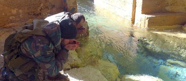 Água em Damasco - Sputnik Brasil