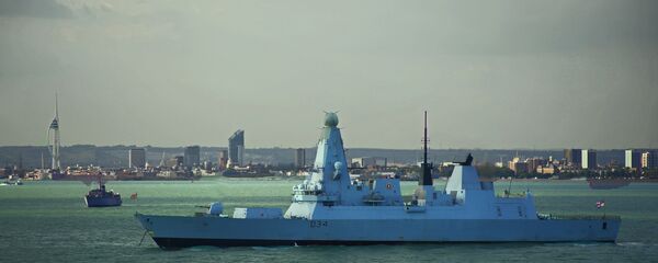 O destroier britânico HMS Diamond - Sputnik Brasil