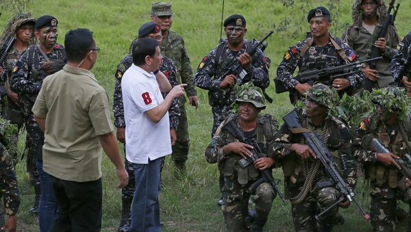 Exército das Filipinas - Sputnik Brasil