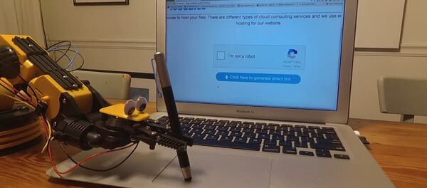 Robô tenta provar para Google que não é um robô - Sputnik Brasil