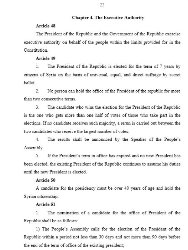 Projeto de Constituição da Síria elaborado pela Rússia - Sputnik Brasil