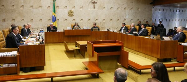 Sessão de abertura dos trabalhos do Supremo Federal Federal - Sputnik Brasil