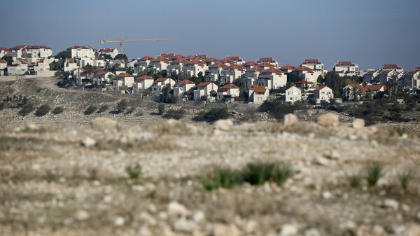 Parte do assentamento israelense de Maale Adumim, em território ocupado na Cisjordânia - Sputnik Brasil