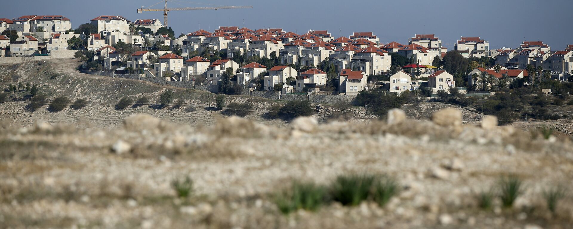 Parte do assentamento israelense de Maale Adumim, em território ocupado na Cisjordânia - Sputnik Brasil, 1920, 12.05.2022