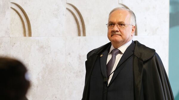 Ministro Edson Fachin, do Supremo Tribunal Federal (STF) (foto de arquivo) - Sputnik Brasil