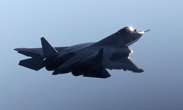 Sukhoi PAK FA T-50 - Sputnik Brasil