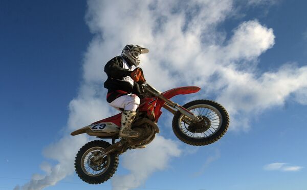 Competição de motocross - Sputnik Brasil