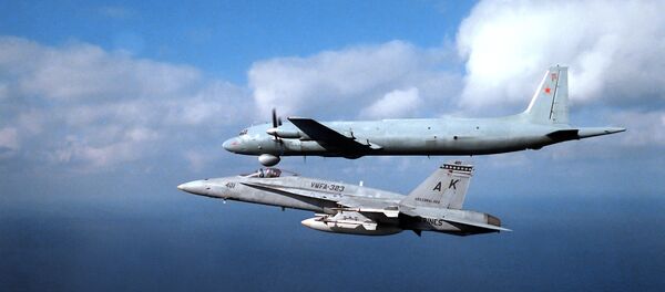 Caça F/A-18 Hornet da Marinha dos EUA - Sputnik Brasil