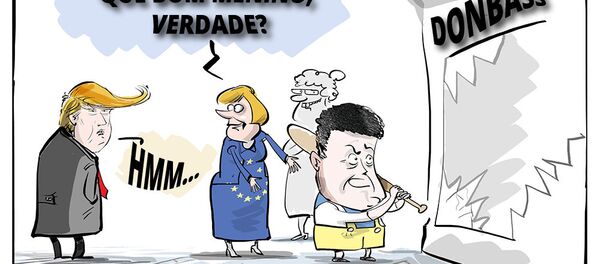 A situação em Donbass agravou-se drasticamente nos últimos tempos. Quem é culpado por isso? - Sputnik Brasil