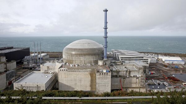 Usina nuclear de Flamanville, na região de Normandia, na França (foto do arquivo) - Sputnik Brasil
