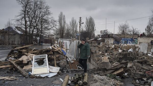 Situação atual em Donetsk (fevereiro de 2017) - Sputnik Brasil