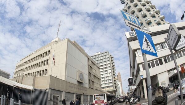 Embaixada dos EUA em Tel Aviv, Israel - Sputnik Brasil