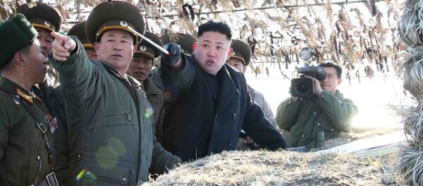 Líder da Coreia do Norte, Kim Jong-un - Sputnik Brasil