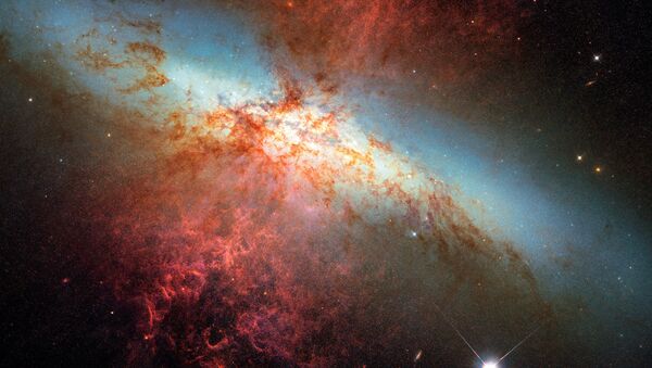 Supernova na galáxia M82 - Sputnik Brasil
