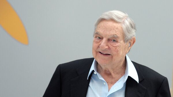George Soros, o presidente americano de origem húngara da Soros Fund Management - Sputnik Brasil
