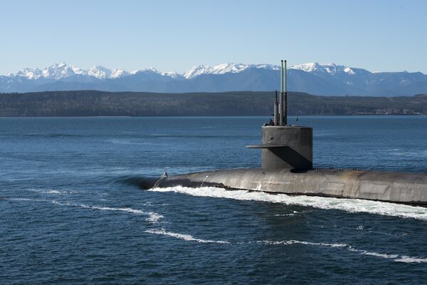 O USS Henry M. Jackson volta para seu porto de origem - Sputnik Brasil
