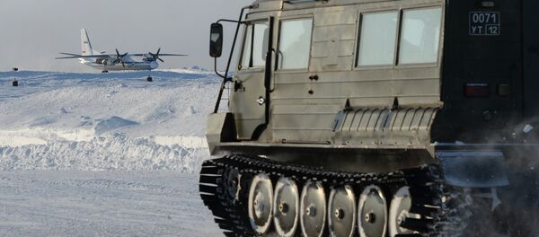 Equipamento militar russo no Ártico (arquivo) - Sputnik Brasil