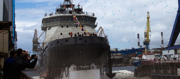 Quebra-gelo de nova geração Ilya Muromets - Sputnik Brasil