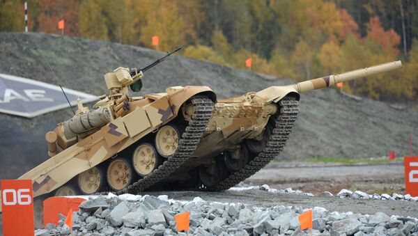 Tanque T-90S apresentado na Russian Expo Arms 2013, em Nizhny Tagil - Sputnik Brasil