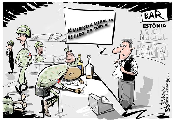 Estônia vê mão do Kremlin nas possíveis brigas entre militares da OTAN e residentes locais - Sputnik Brasil