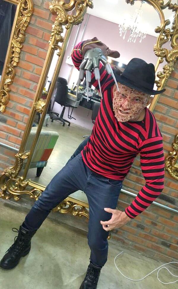 O professor disse que é fã dos vilões do cinema_Arquivo Pessoal_Giovanni Casseb - Sputnik Brasil