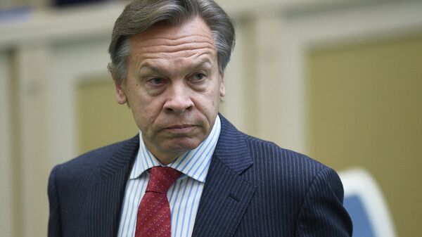 Senador russo, Aleksei Pushkov - Sputnik Brasil