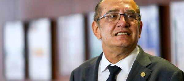 Gilmar Mendes  destacou para a imprensa nesta quinta (23) a importância histórica do julgamento da chapa Dilma/Temer - Sputnik Brasil