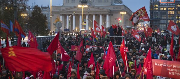 Comemoração do aniversário da Revolução de Fevereiro de 1917 Comemoração do aniversário da Revolução de Fevereiro de 1917 - Sputnik Brasil