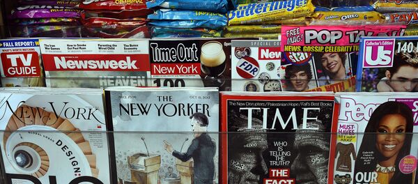 Maiores revistas e tabloides norte-americanos - Sputnik Brasil