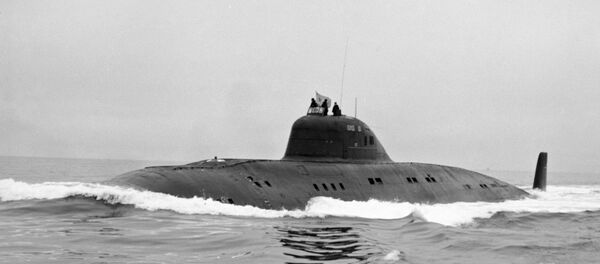 Submarino nuclear 50 anos da URSS - Sputnik Brasil